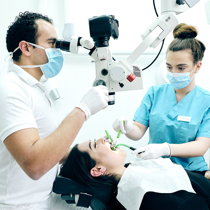 Zahnarzt Zahn-Care Reutlingen - Wurzelkanalbehandlung