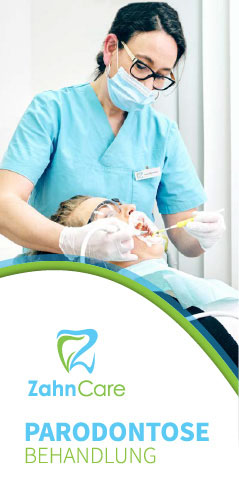 Zahnarztpraxis Zahn-Care Reutlingen - Flyer Implantologie